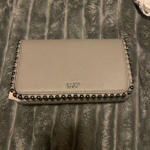 Victoria's Secret Gray Ball Studded Women's Purse NWT